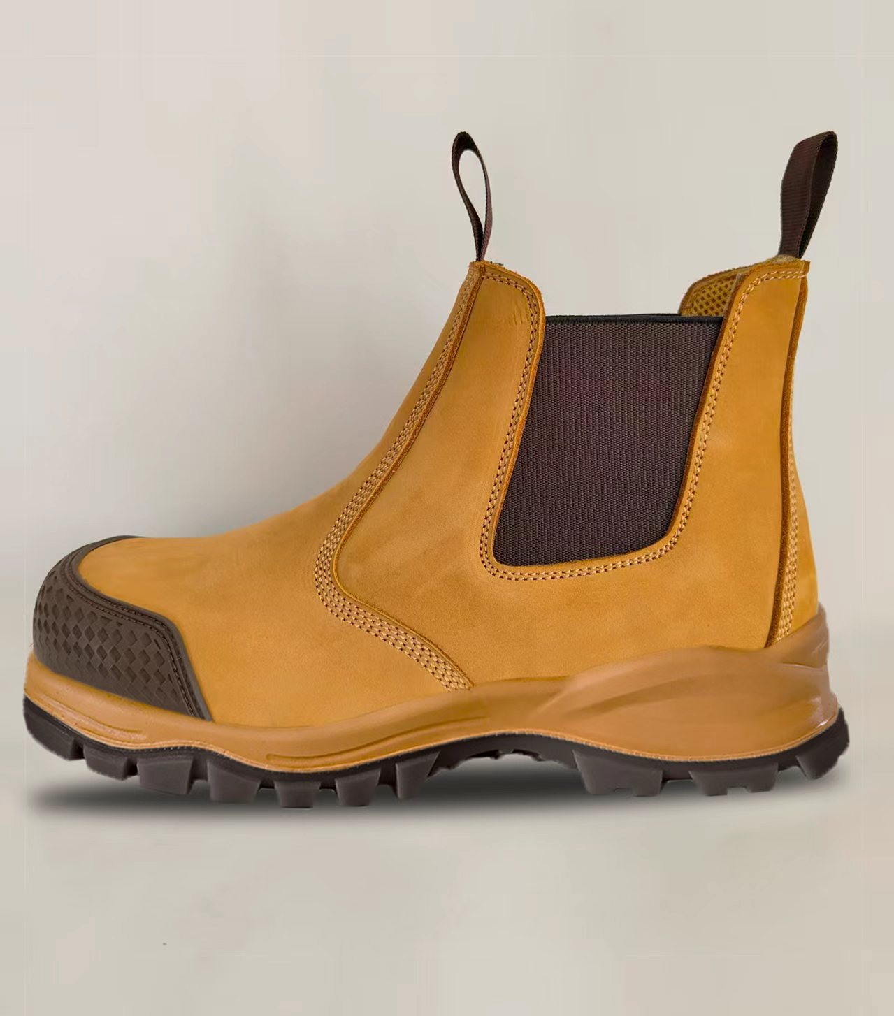 Tall winter safety boot